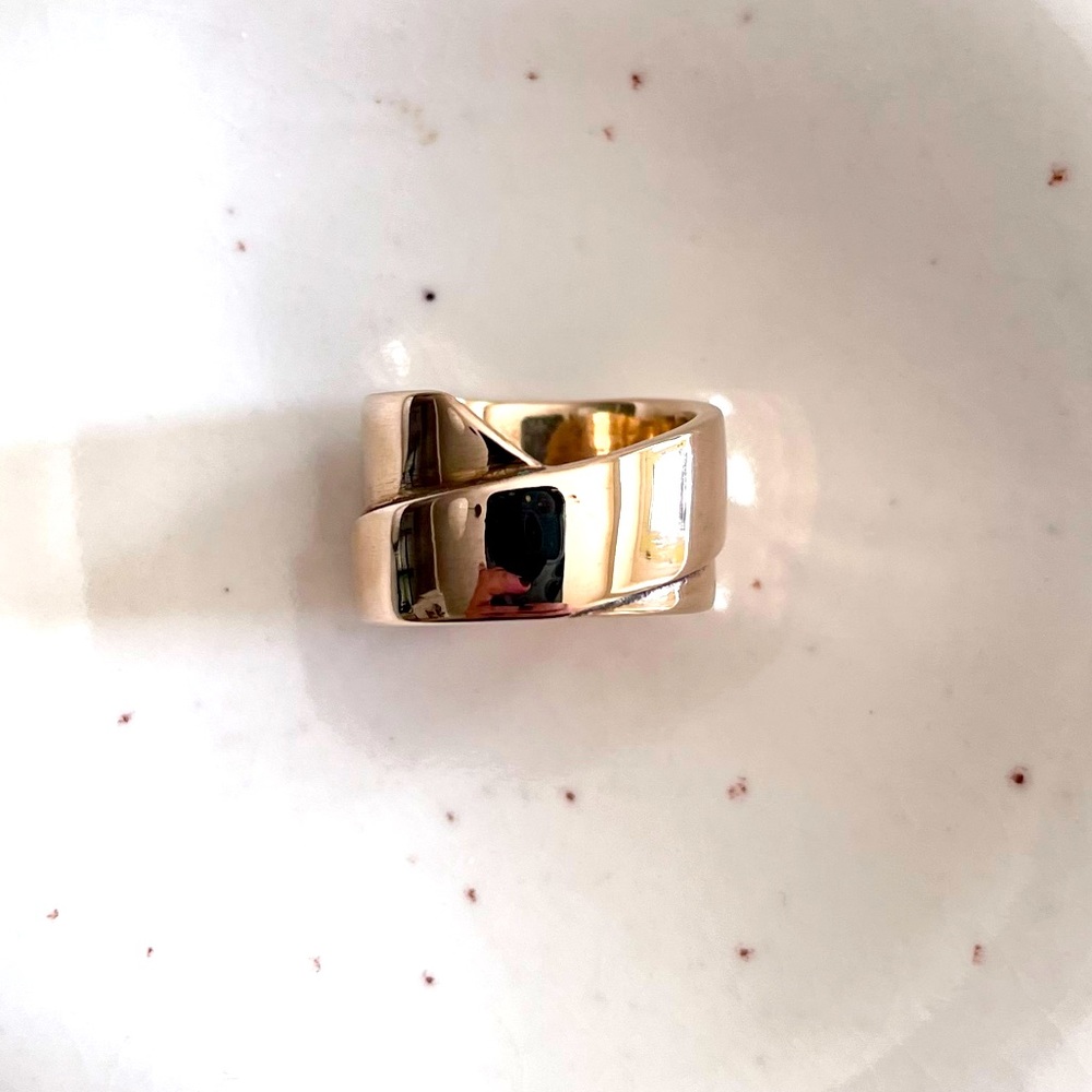 MINOUX Bronze Ring, Handmade, Excellent Condition